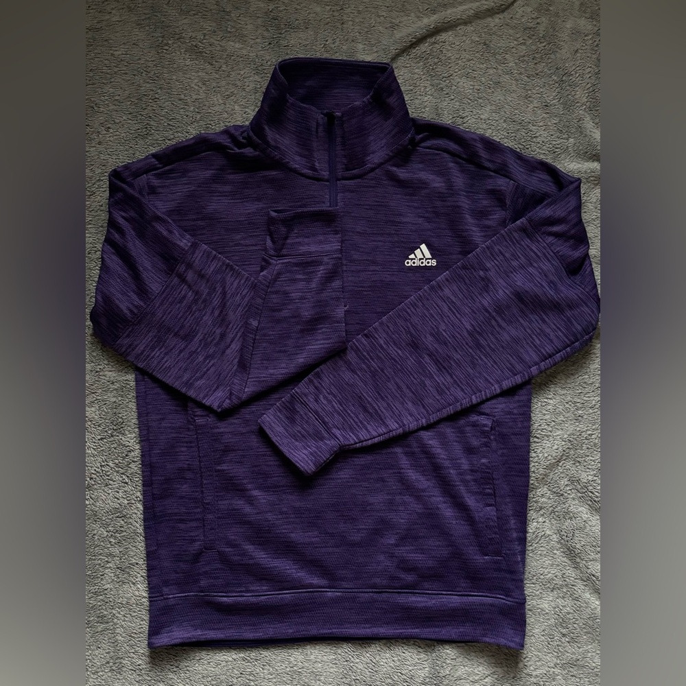 Deep Purple Adidas Zip-up.
